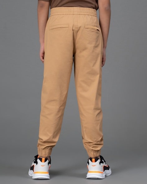 Boys best sale tan joggers