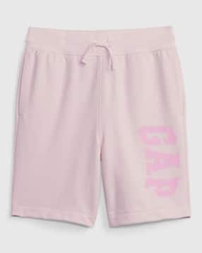 Logo Print Pull-On Shorts-image-30