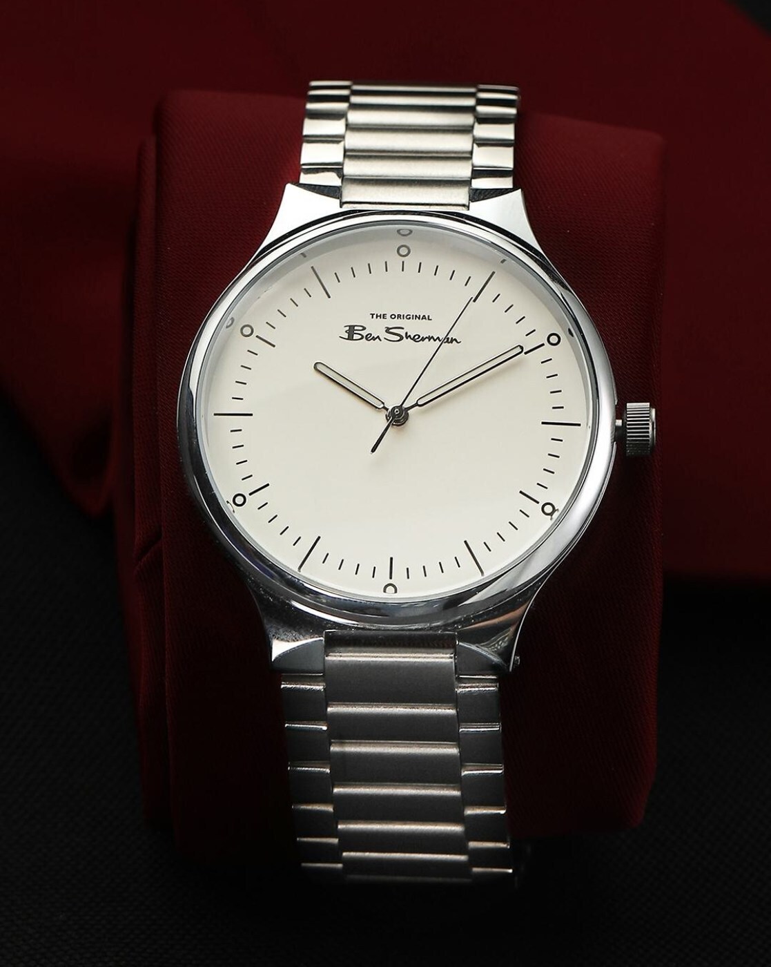 Ben sherman watch clearance silver