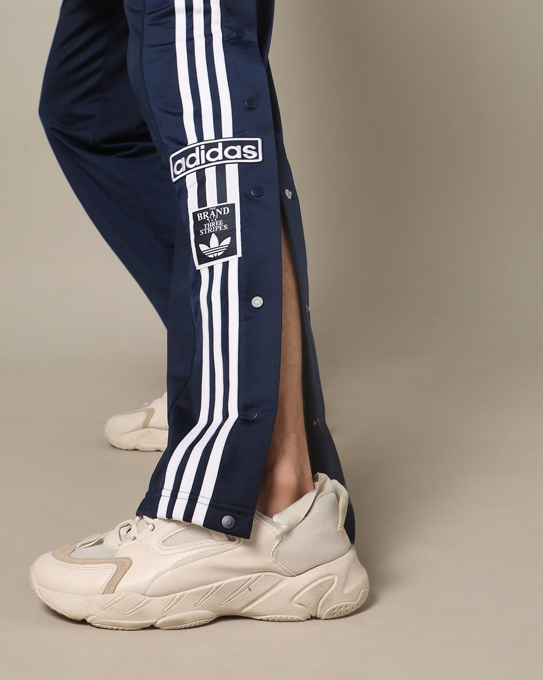 Side Button Track Adibreak Track Pants Mens Buy Blue Track Pants