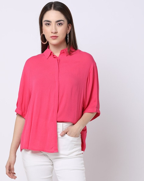 women's relaxed fit shirts