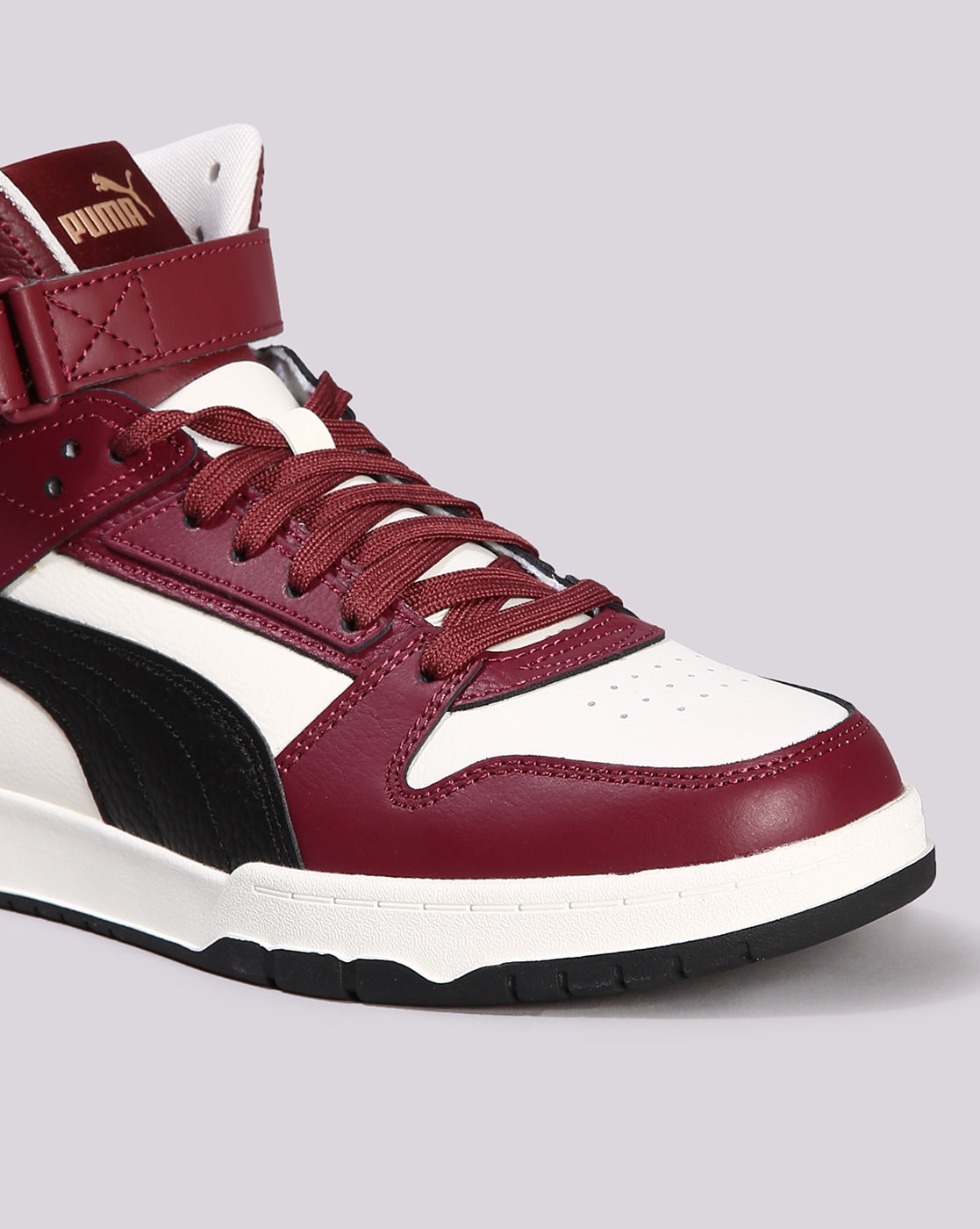 Puma high clearance tops leather