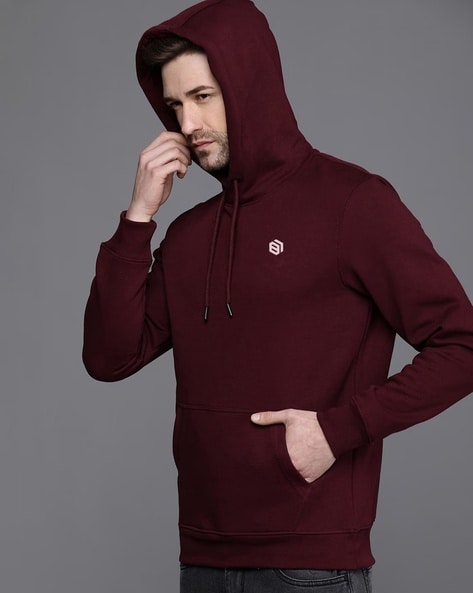 Mens burgundy sales champion hoodie