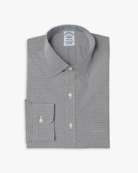 Buy BROOKS BROTHERS Regular Fit Non-Iron Supima Shirt Online