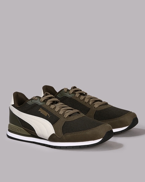 Puma men sneaker ST Runner v3 SD forest green