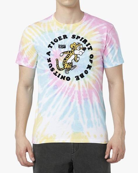 Buy Onitsuka Tiger Graphic Print Cotton Regular Fit T-Shirt Buy Onitsuka Tiger Graphic Print Cotton Regular Fit T-Shirt