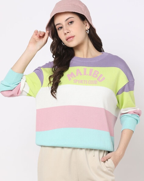 Multicoloured Sweaters & Cardigans for Women by Teamspirit Online | Ajio.com