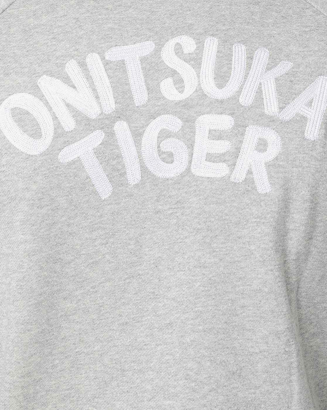 Buy Onitsuka Tiger Regular Fit Sweat Hoodie | Grey Color Men