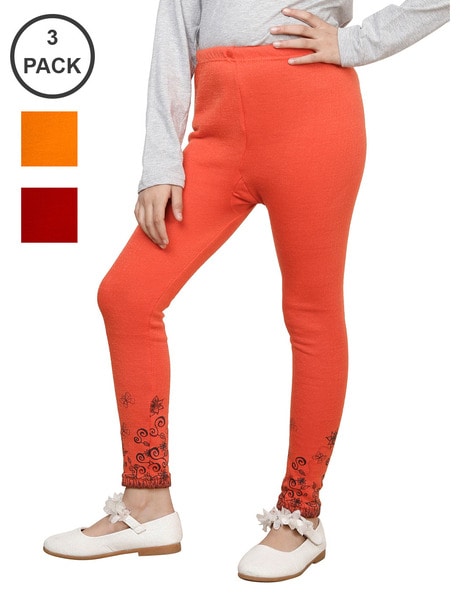 Buy Indian Flower Women 4 Way Stretch Churidar Length Leggings - Leggings  for Women 22259426 | Myntra