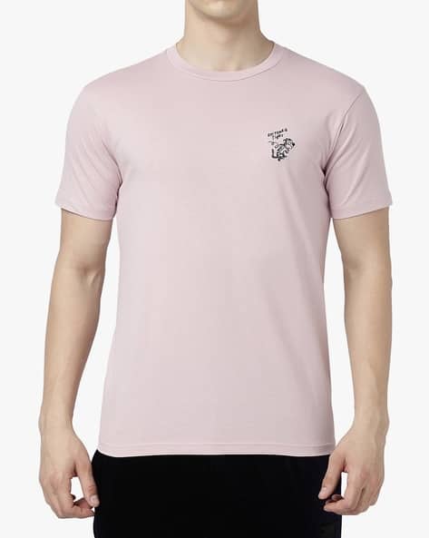 「RT-171068」 Buy Onitsuka Tiger Men Logo Print Regular Fit Crew-Neck T