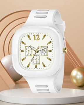New White Watch For Men TITAN WHITE DIAL FORMAL MEN'S WATCH 9162SL04