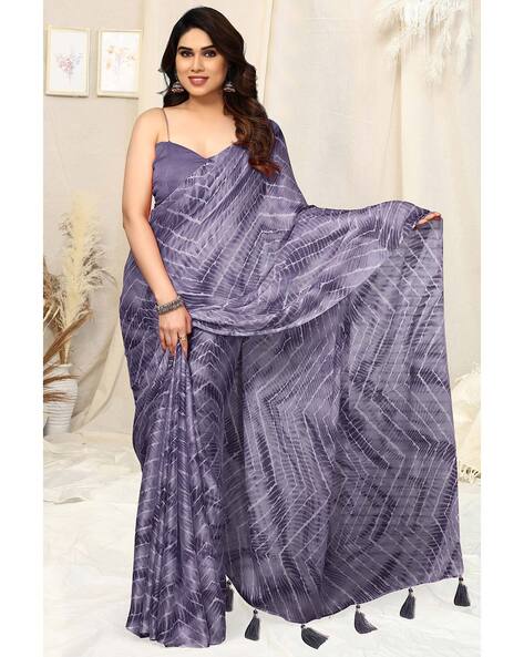 Designer Shibori Print Ajrakh Saree in Rangareddy at best price by Siri  Designers - Justdial