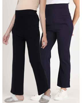 the mom store Pack of 2 Women Trackpants with Insert Pockets-picture-15