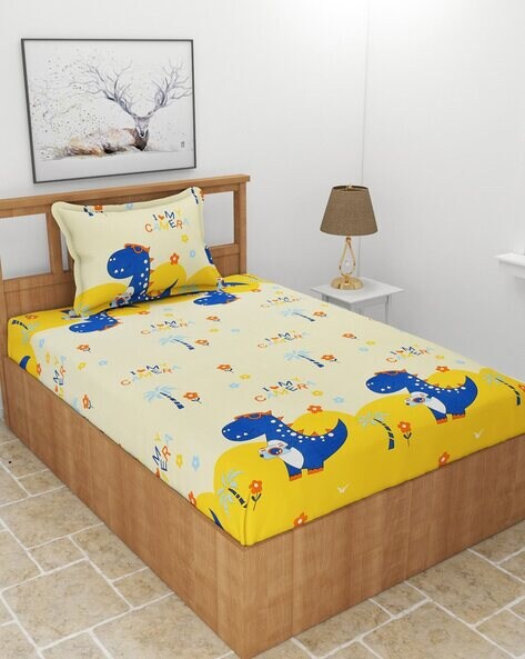 Cartoon printed bed sheets sale online