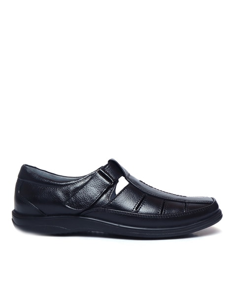 Buy Black Sandals for Men by ZOOM SHOES Online Ajio