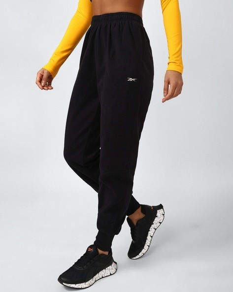 Buy Black Track Pants for Women by Reebok Online Ajio