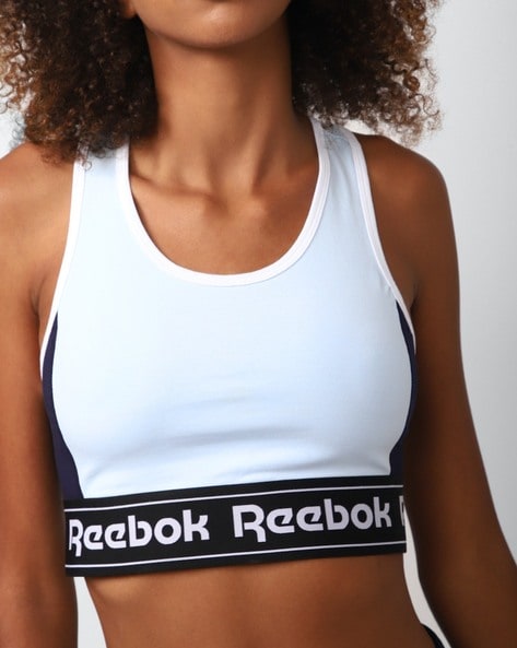 Buy Black & White Bras for Women by Reebok Online