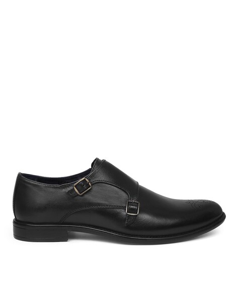 LOUIS STITCH Men Shoes Black Leather Formal Slip ons Without Lace Shoes  (Prague), Obsidian Black, 39.5 EU: Buy Online at Best Price in UAE 