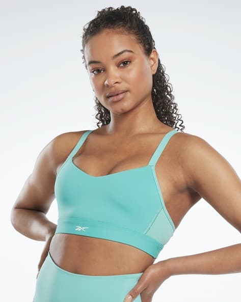 Reebok S Lux Strappy Sports Bra