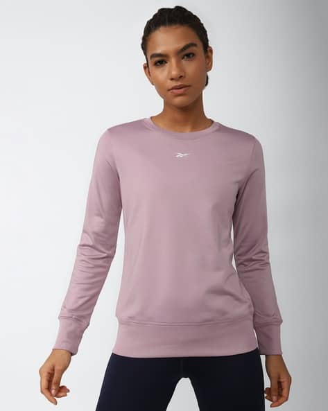 Reebok Women Logo Print Sweatshirt