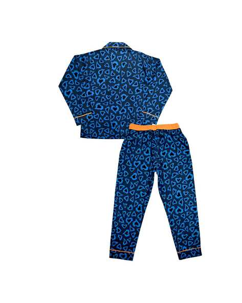 Buy Blue Nightsuit Sets for Boys by Shopmozo Online Ajio