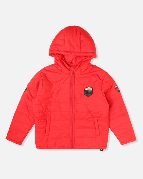 Kids red hot sale hooded vest