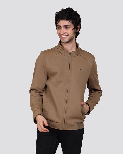 Price History of Young Club Classic Men Ribbed Regular Fit Track Jacket from Ajio 2191 3314759