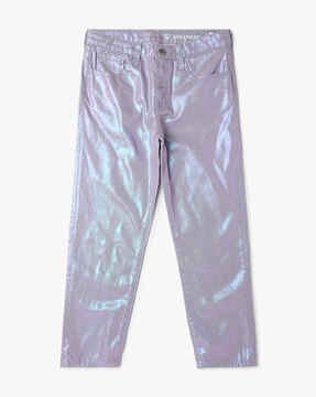 Buy Purple Jeans & Jeggings for Girls by ALLEN SOLLY Online