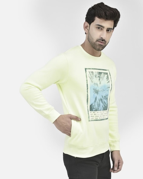 Lemon discount colour sweatshirt