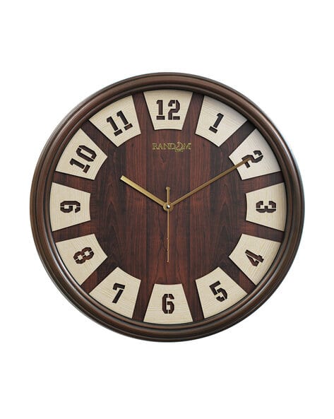 RANDOM Step Movement Round Wall Clock