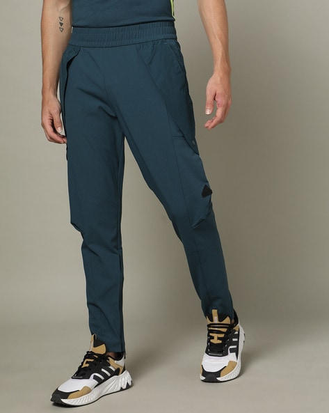 Turquoise discount track pants