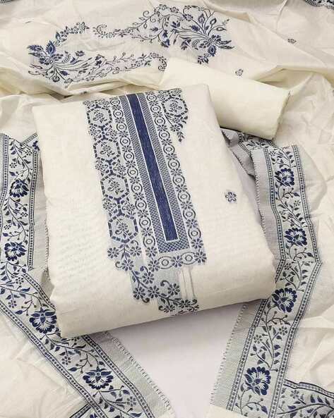 Cotton unstitched store churidar materials