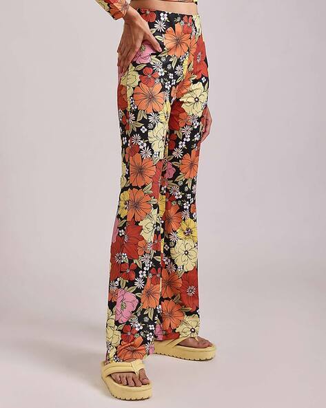 Buy Multicoloured Trousers Pants for Women by Cover Story Online