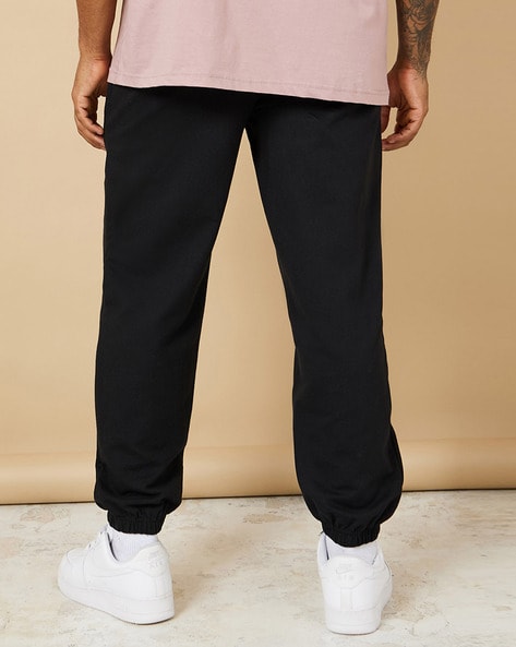 Straight hem joggers discount mens