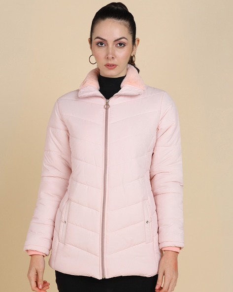 Padded bomber store jacket womens