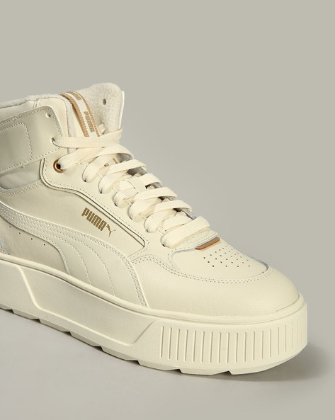 Puma hot sale cream shoes