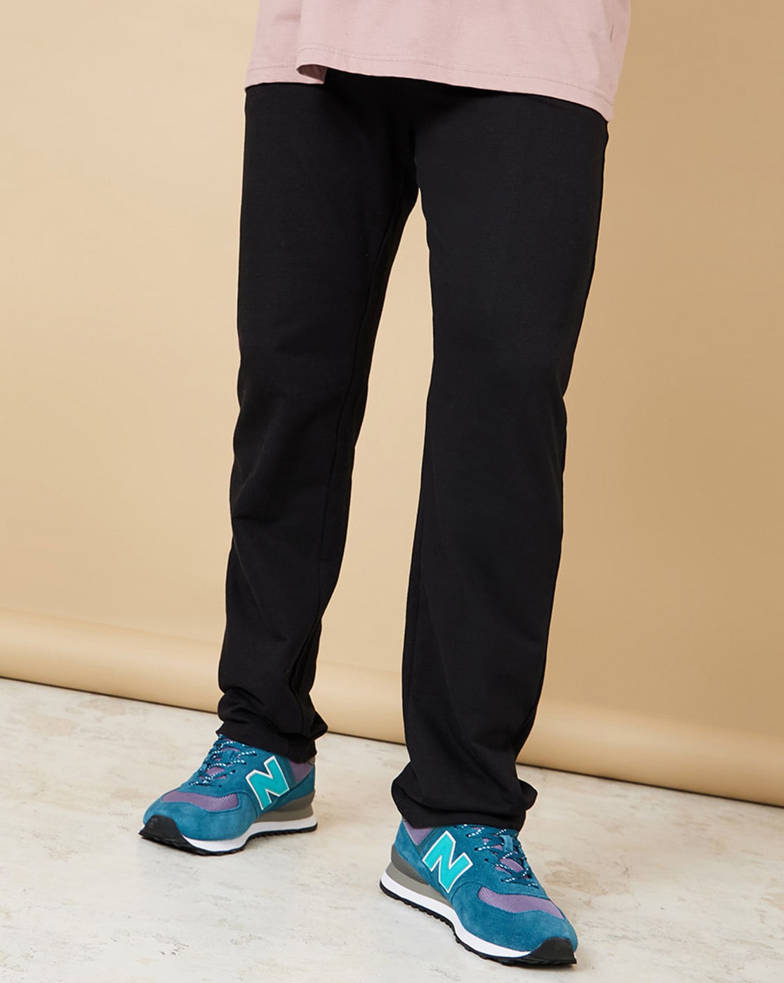 Buy Black Track Pants for Men by Styli Online