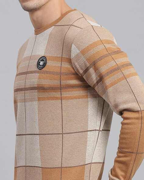 Buy Brown Sweatshirt Hoodies for Men by MONTE CARLO Online