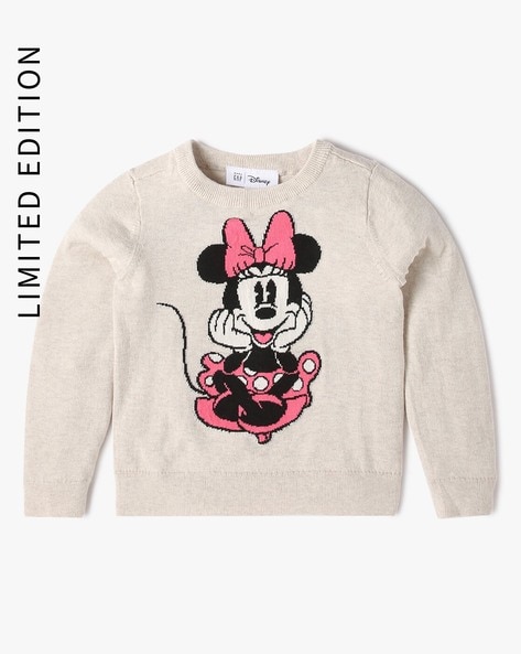 Minnie mouse discount crew neck sweater