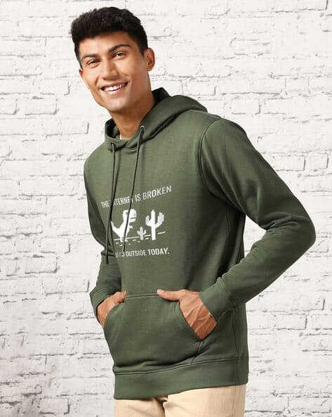 Men Internet Is Broken Regular Fit Hoodie