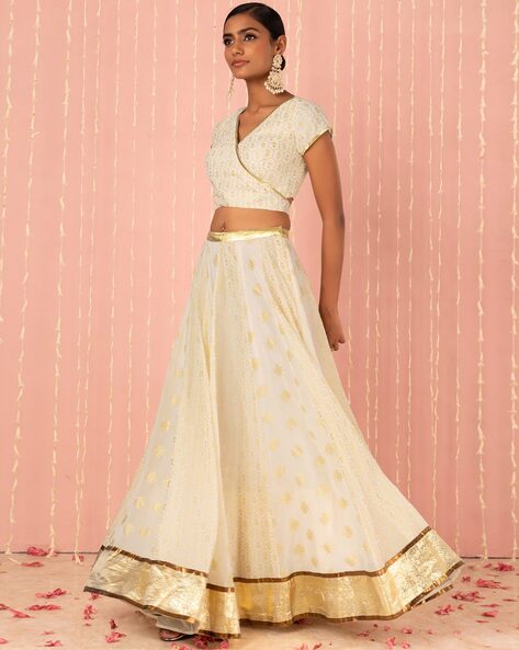 Wedding Store Women Crop Top And Skirt Set_897224 - Buy Wedding Store Women  Crop Top And Skirt Set_897224 online in India