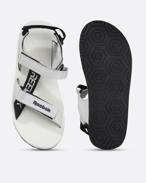 Reebok gray floater store sandals