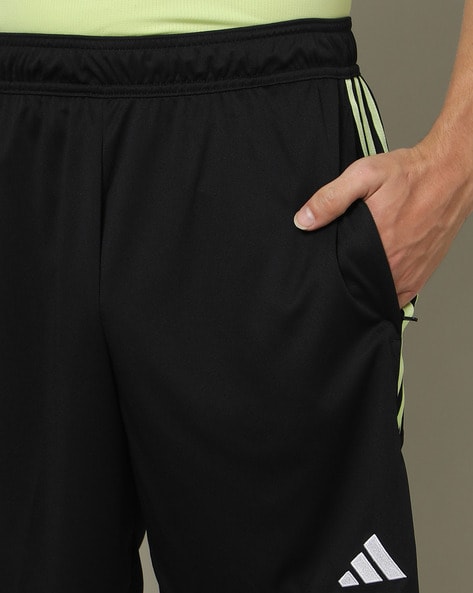 Mens black store football shorts