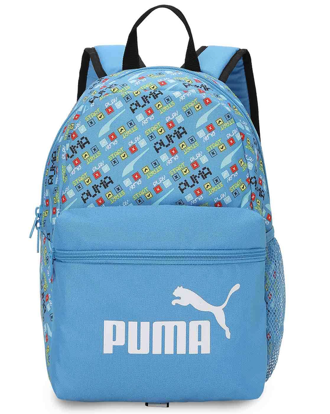 Branded Fashion Online Market Philippines - Puma Backpack (Blue) ₱1,100  Product Description 100% Authentic Best for lifestyle Monochrome contrast  logo backpack One side mesh pocket One front zip pocket You can buy