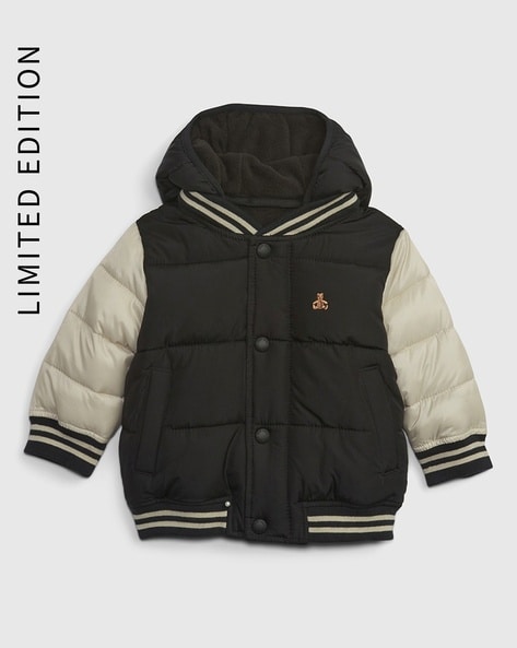 Gap hooded on sale bomber jacket