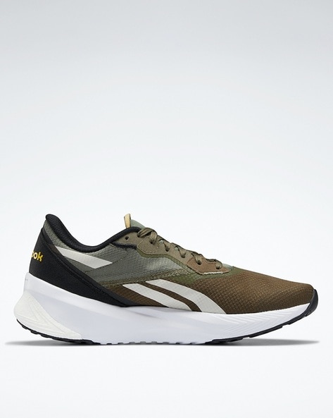 Reebok green sports on sale shoes