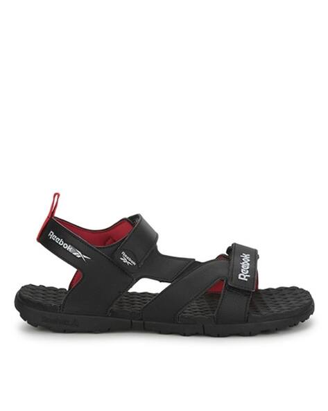 Men Dual-Strap Sandals with Velcro Closure