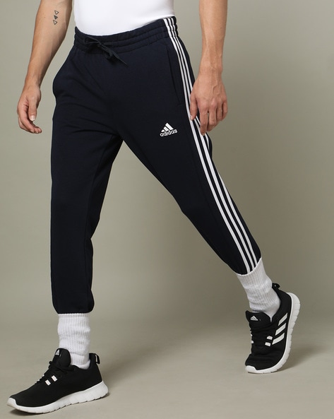 Adidas Men's Regular Track Pants (HL2230_MGREYH/Black : Amazon.in: Clothing  & Accessories