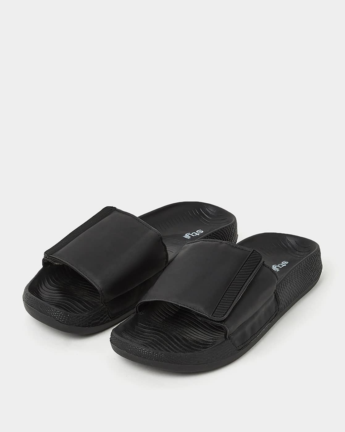 Buy Black Flip Flop Slippers for Men by Styli Online