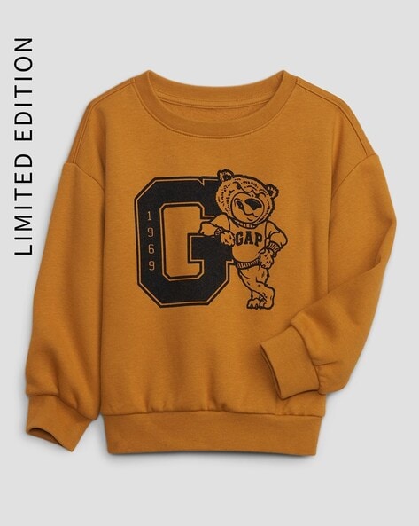 Gap orange outlet sweatshirt